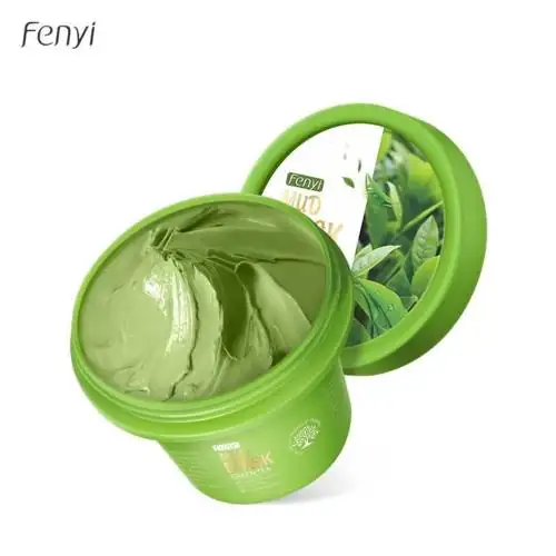 Trải nghiệm Mặt nạ bùn đất sét Trà xanh Fenyi Giảm mụn Làm sạch lỗ chân lông có bền không