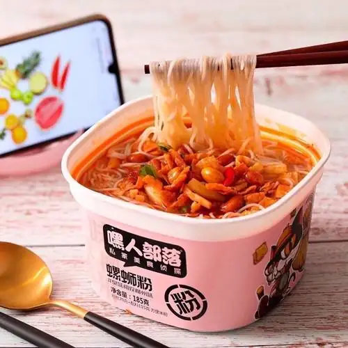 1 Hộp Bún Ốc Liễu Châu Hồng 185 g