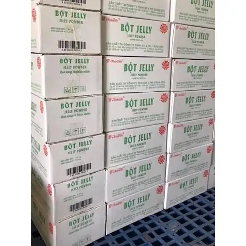 1 thùng bột rau câu dẻo hoàng yến jelly Hoàng Yến Hải Phòng thùng 12 hộp