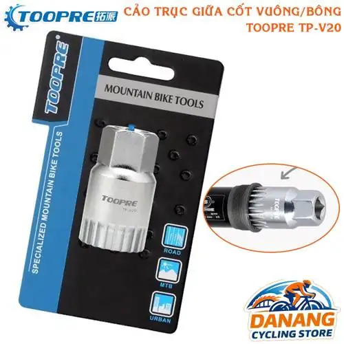 Cảo Tháo Mở Trục Giữa Cốt Vuông Cốt Bông Xe Đạp V 2