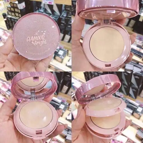 Phấn phủ 2 tầng trắng có nhũ glamor bright xuất xứ thái lan