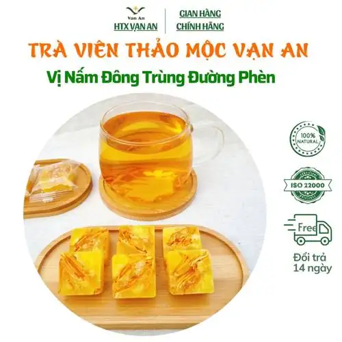 So sánh Trà Đông Trùng Hạ Thảo Đường Phèn Mật Ong Thảo Mộc ạn An Tăng Cường Chức Năng Sinh Lý Ngủ Ngon có đáng mua không