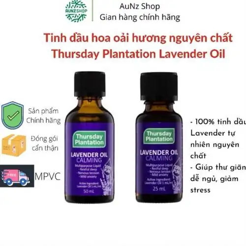Thursday Plantation Lavender oil Tinh Dầu Hoa Oải Hương