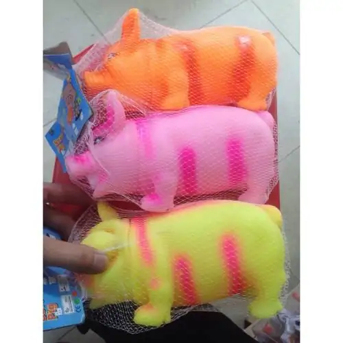 Lợn kêu ụt ịt Lợn la hét cỡ nhỡ 21 cm, ảnh thật, video khách chat chọn màu hoặc shop gửi ngẫu nhiên
