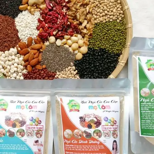 BỘŨ CỐC MẸ TÔM 1 Kg BỘƯỠ.ẦU, T.Ă.ÂN, L.ỢI S.ỮA, N.ỘI T.IẾT T.Ố,G I.ẢM C.ÂN,N GŨ CỐÔN G ĐẬU NÀN H