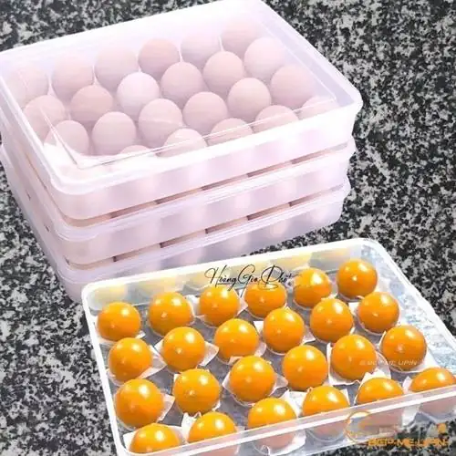 So sánh Khay hộp đựng bánh trôi khay bảo quản trứng dùng có ổn không