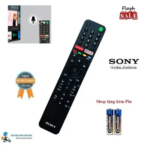 Review Remote Điều khiển tivi Sony giọng nói T X 500 P Hàng mới XỊN Sony B H 6 tháng Tặng kèm Pin dùng có ổn không