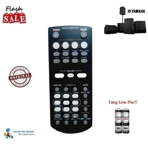 Đánh giá Remote điều khiển dàn âm thanh Yamaha R AV 28 W J 40970 6030 R XV 361 Cho R AV 34 R AV 250 R XV 365 H T zin hãng tặng Pin có nên mua không