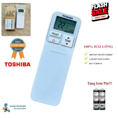Test thực tế Điều khiển điều hòa Toshiba To Dài NẮƯỢT 2 ỀU HÀÍÃN G mới theo máy Tặng kèm Pin dùng có ổn không