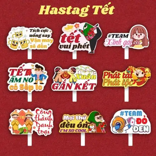 Review Hashtag tết Bính Ngọ 2026 cầm tay chụp ảnh tiệc cuối năm tiệc chúc mừng năm mới 2026 có đáng mua không