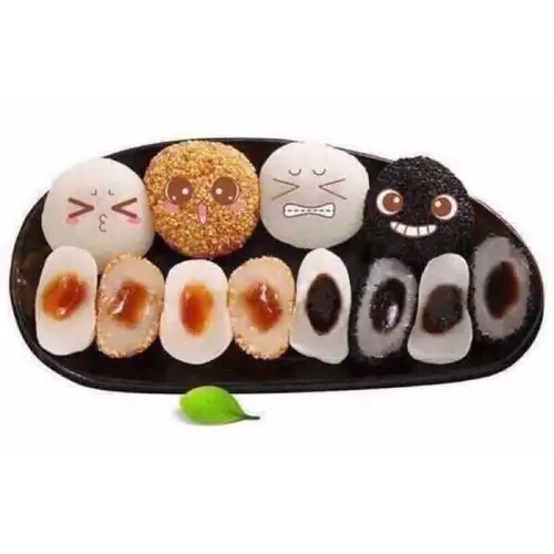 1 kg Bánh Mochi Tròn Cô Gái Mix Vị 3035 c