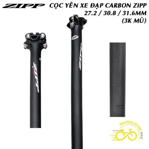 Test thực tế Cọc yên xe đạp Carbon 272 308 316 mm Thẳng 3 K Mù dùng có ổn không