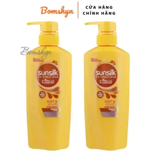 01 chai dầu gội Sunsil siêu mượt 450 ml Thái lan