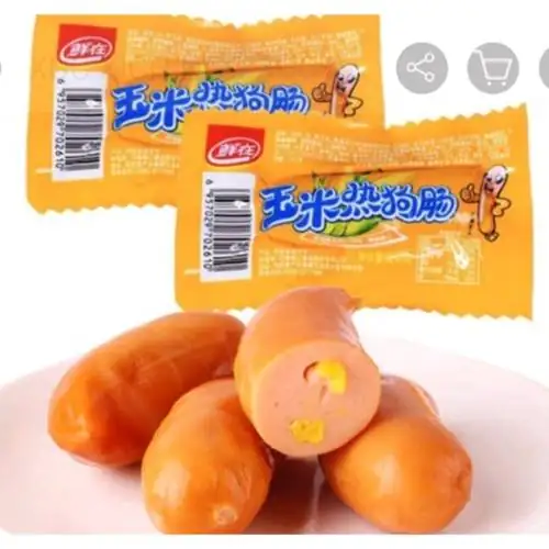 1 thùng xúc xích ngô cay ăn liền 60 cái
