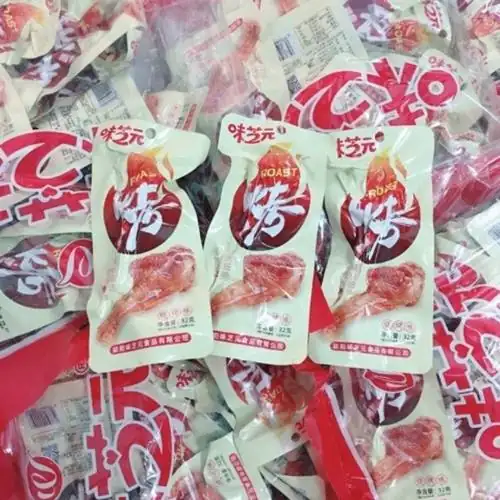 1 Thùng 240 Chiếc Đùi Gà Nướng Mật Ong Gói Vàng gói 32 gr