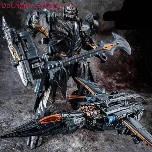 So sánh Mô hình robot Megatron biến đổi thành máy bay cao 17 cm Y S 02 có bền không