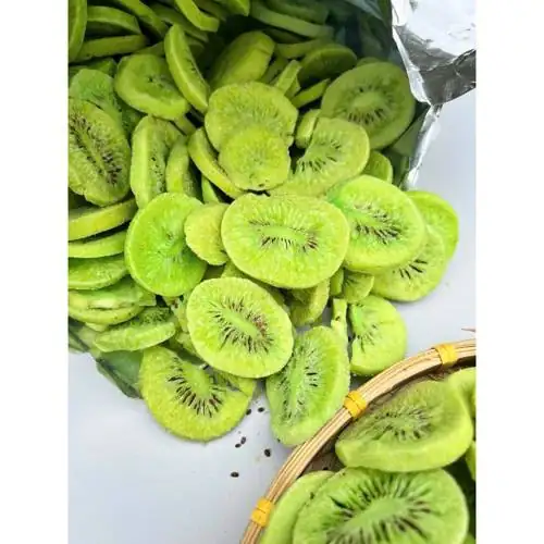 1 Kg Quả Ki Wi Sấy Giòn Thăng Hoa Không Đường, Giữ Nguyên Vị Chua Ngọt Tự Nhiên
