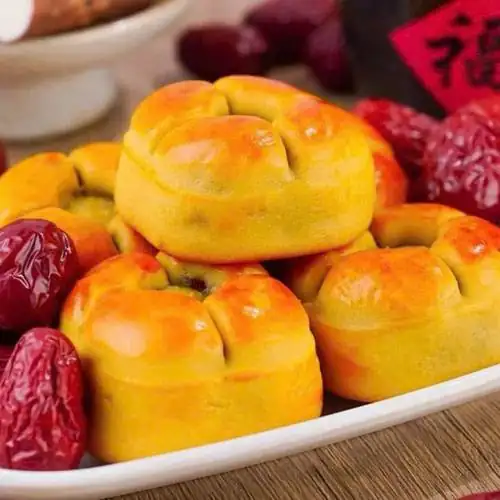 1 Kg Bánh Chà Là Táo Đỏ, Óc Chó, Khoai Mỡ Dinh Dưỡng Không Đường 37 39 chiếc