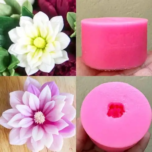 So sánh khuôn silicon hoa cúc tana C T 1 hoa nga có bền không