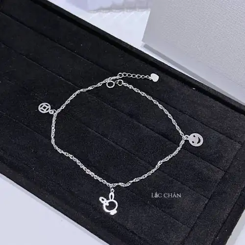 Review chi tiết Lắc chân xoắn kép dày dặn cho nữ mix phụ kiện dùng có ổn không