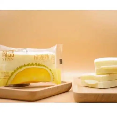 0.5 Kg Bánh Bông Lan Sầu Riêng Kẹp Kem