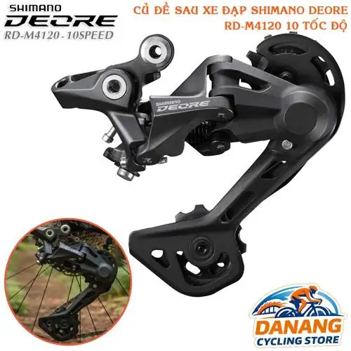 Review chi tiết Củ Đề Sau Xe Đạp Deore R D M 4120 10 Tốc Độ Chính Hãng Không Hộp có nên mua không
