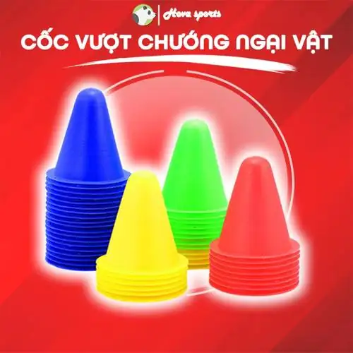 10 Cốc, chướng ngại vật, nấm chiến thuật bóng đá, trượt patin