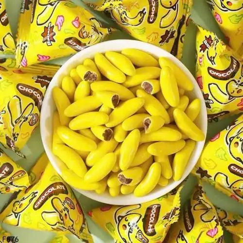 1 kg Kẹo Socola Chuối Giòn