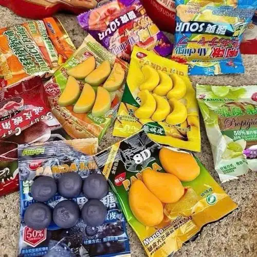 1 Kg Kẹo Panda Kids 8 D Bóc Vỏ,Kẹo Dẻo Trái Cây Siêu Ngon