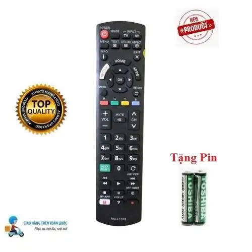 So sánh Remote Điều khiển tivi Panasonic R ML 1268 Hàng mới chất lượng cao có tốt không
