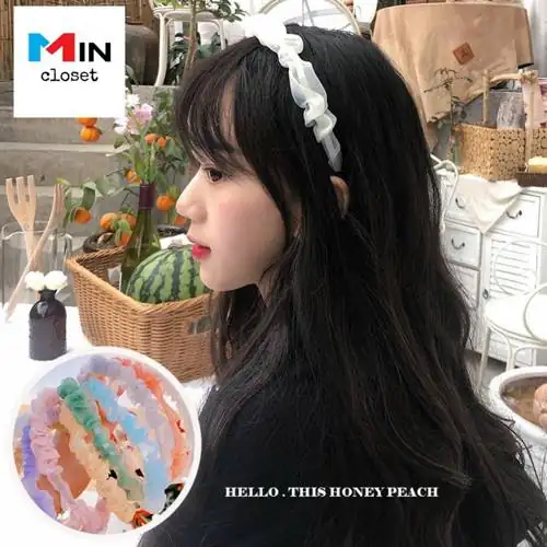 Phân tích Bờm Tóc Tiểu Thư Vải Voan Dễ Thương Nhiều Màu Siêu Hot Mincloset có bền không