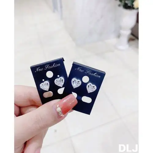Review Bông tai trai tim nhỏ cho nữ bạc ta nguyên chất dùng có ổn không