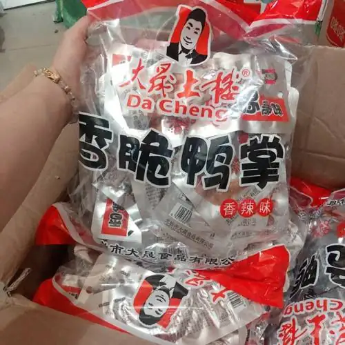 1 Bịch 30 Chân Vịt Cay Da Cheng Chuẩn Hàng Trung 31,8 g 1 chiếc
