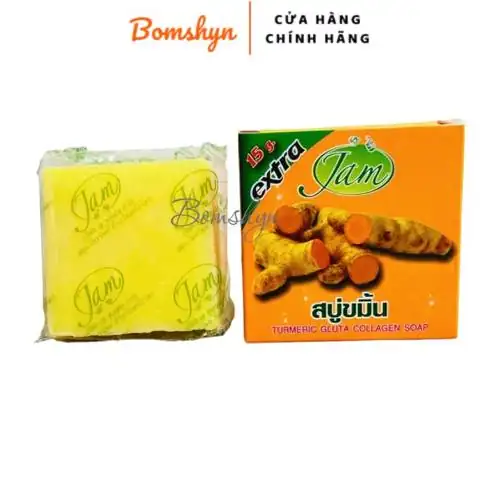 01 bánh xà phòng đa năng Nghệ Thái lan