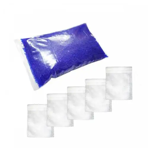 1 Kg chống ẩm hạt xanh đậm tặng kèm 10 túi vải Hàng chính hãng
