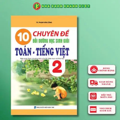 10 Chuyên Đề Bồi Dưỡng Học Sinh Giỏi Toán Tiếng Việt Lớp 2