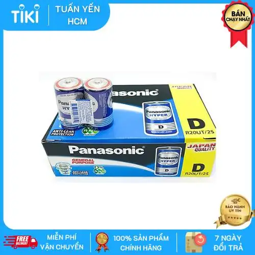 1 hộp gồm 12 vỉ pin đại Panasonic Hyper R 20 U T 2 S chính hãng